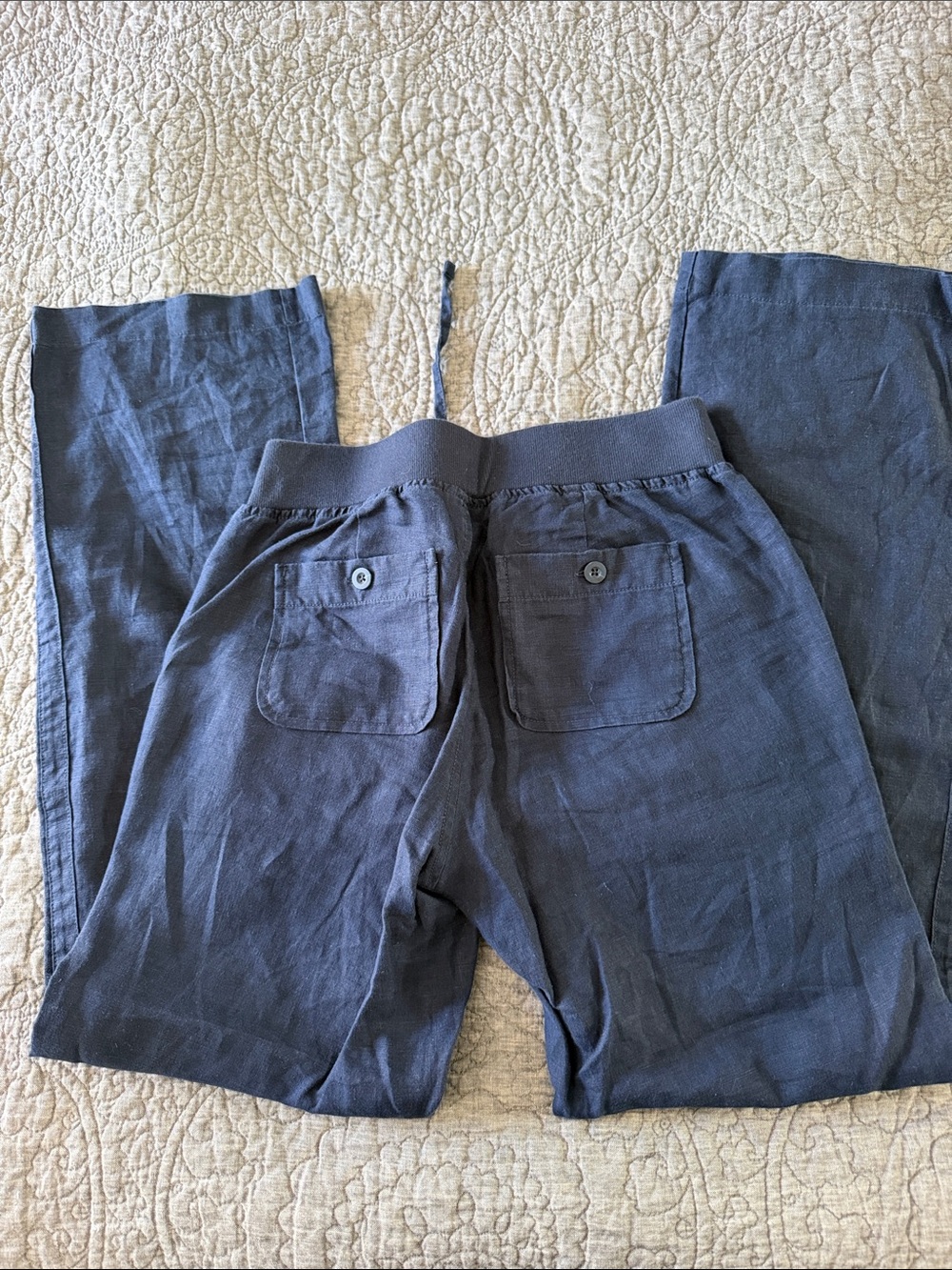 Athleta Drawstring Linen Pant - Picture 8 of 10